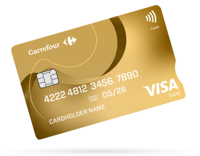 Visa van Carrefour Gold