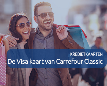  Ontdek de Visa kaart van Carrefour Classic