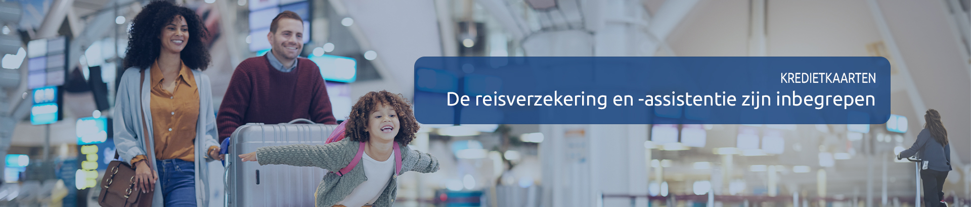 De reisverzekering en -assistentie zijn inbegrepen bij de Visa kaart van Carrefour Classic