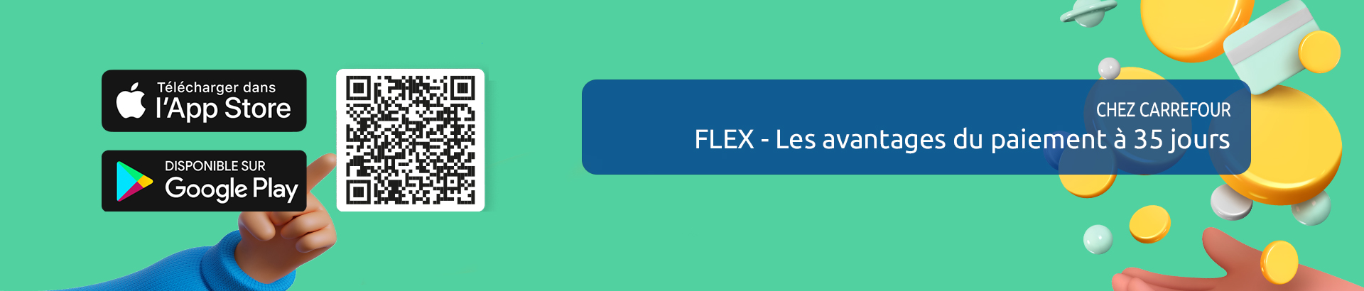 Découvrez Flex by Carrefour Finance